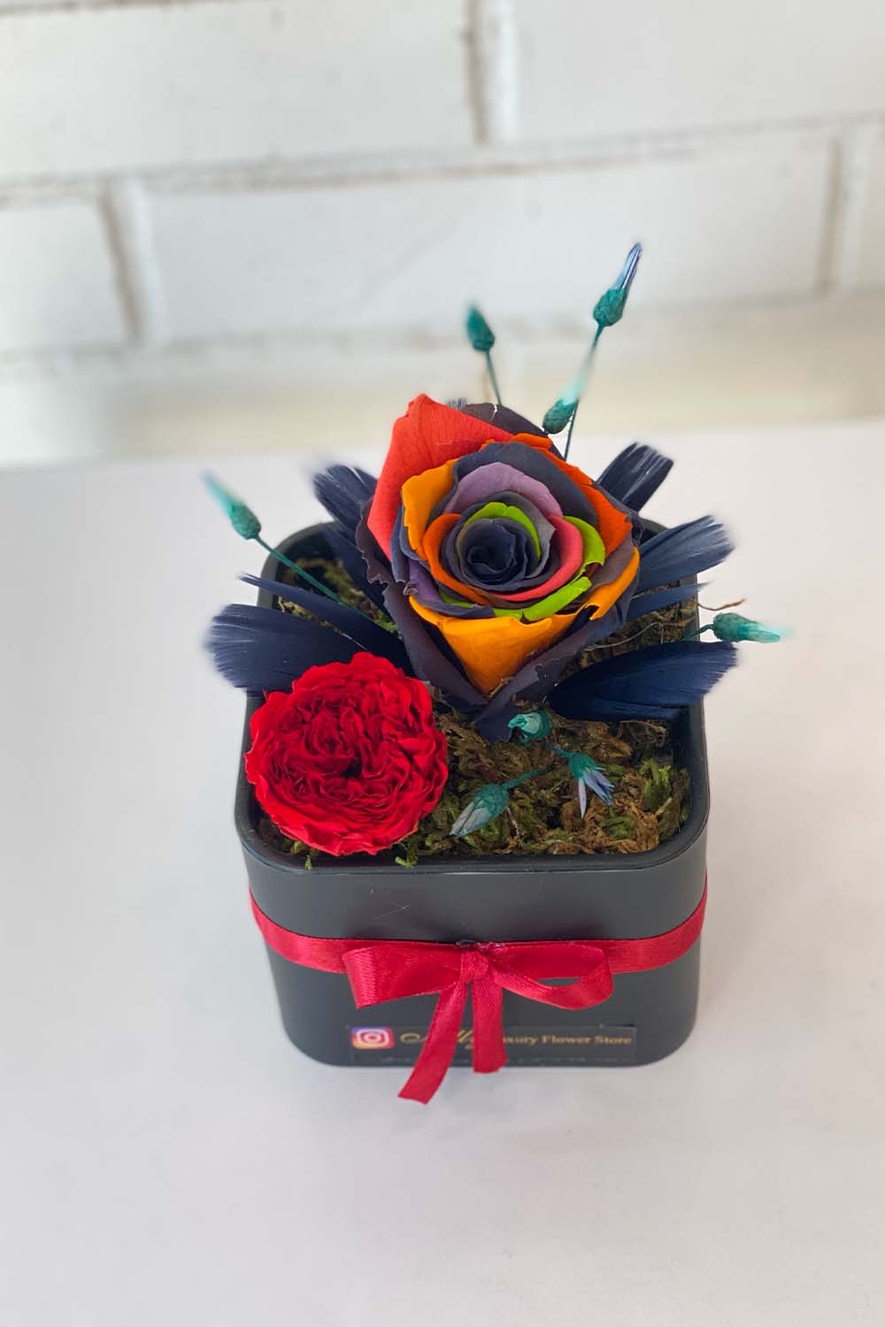 دیزاین رز جاویدان رنگی نلی