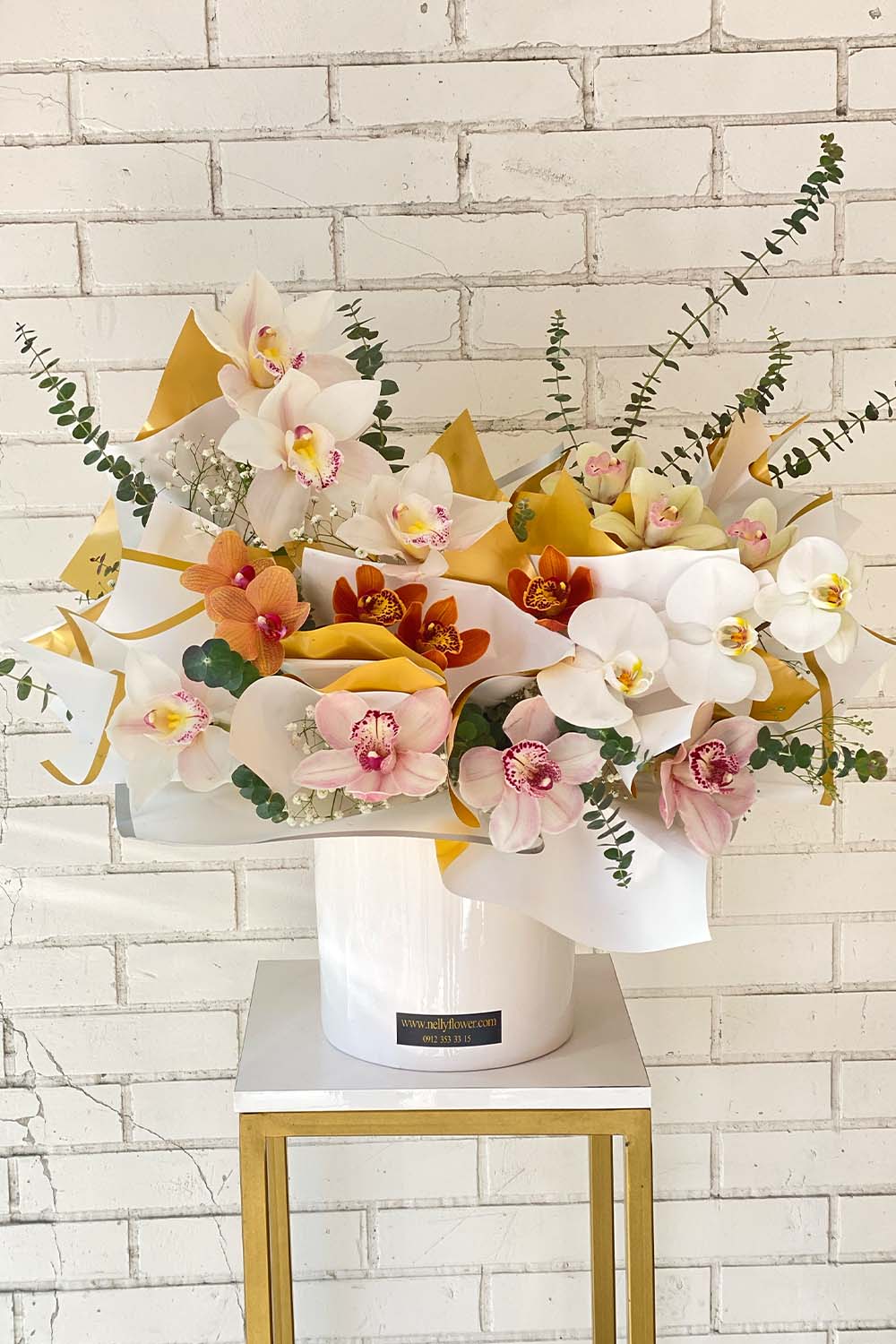 دیزاین ۵۵ سانت تمام ارکیده نلی