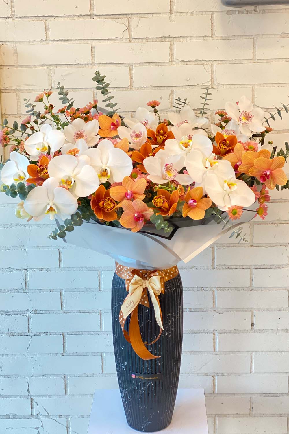 دیزاین سایز بزرگ تمام ارکیده نلی(۸۰ سانت)