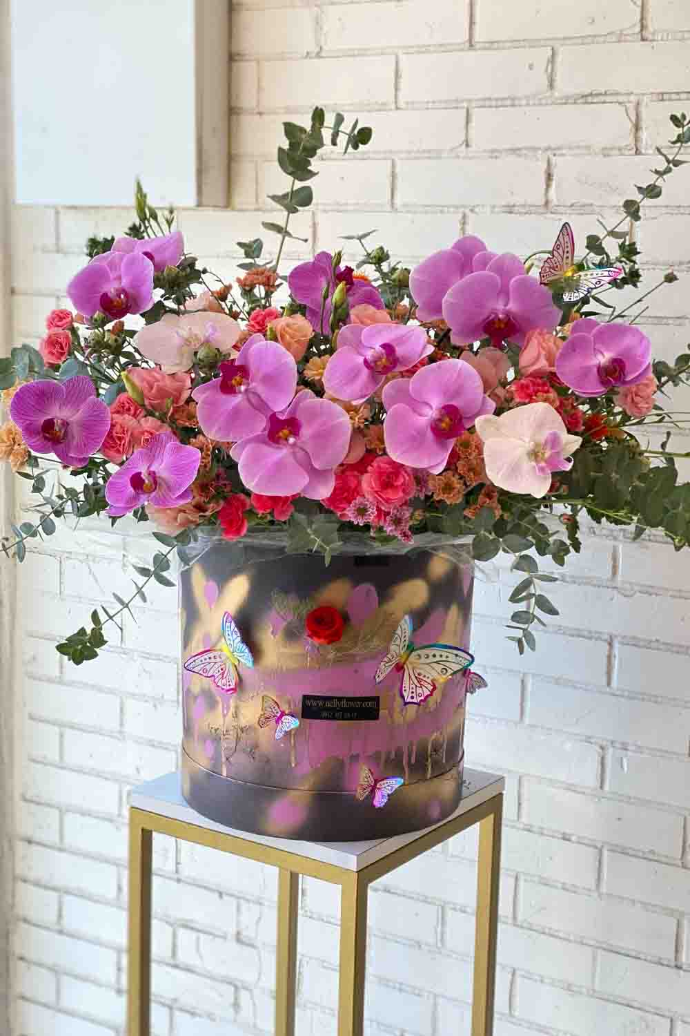سایز بزرگ باکس لوکس ارکیده دیزاین ویژه نلی
