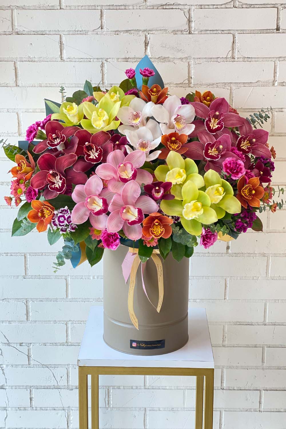 ۸۰ سانت لوکس تمام ارکیده  سیمبیدیوم نلی