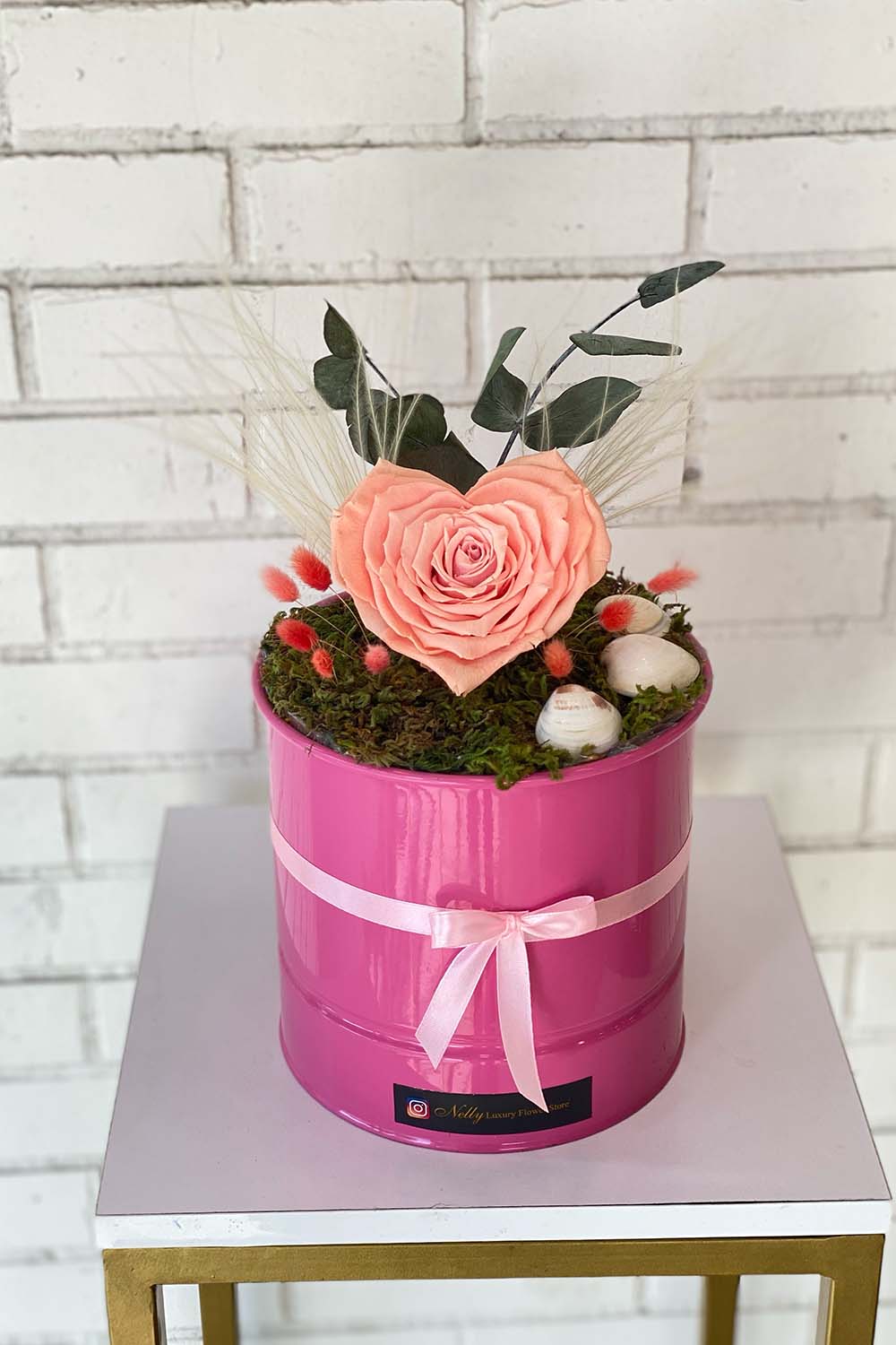 رز جاویدان قلبی نلی